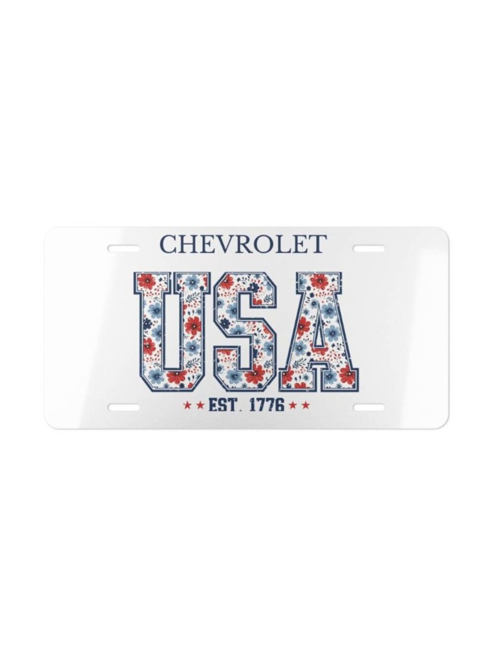 Patriotic Vanity Plate, USA Car Decor, Customizable License Plate, Gift